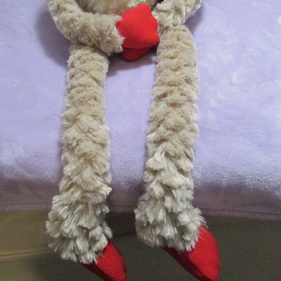 Pier 1 Imports Scully Sloth Christmas stuffed animal like new for a child - Picture 7 of 8